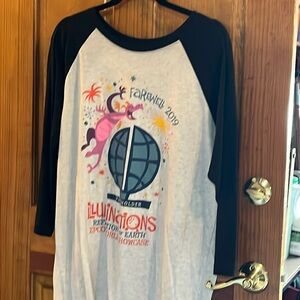 Disney Parks Farewell To Illuminations Passholder Shirt Size XL
